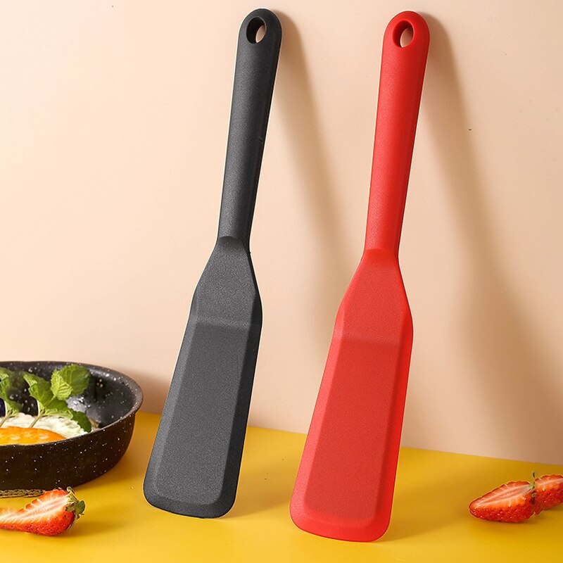 Okonomiyaki Spatula - Isıya Dayanıklı Silikon Mini Spatula Yapışmaz