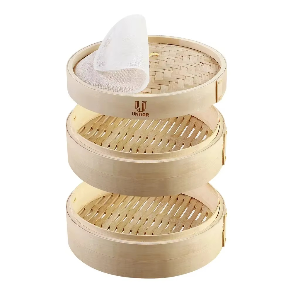 Kapaklı 10 İnç Bambu Buharlı P - Bao Steamer Bamboo incelemesi ve fiyatı