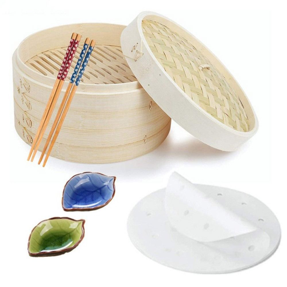 Çin Bambu Buharlı Pişirici, Ka - Bao Steamer Bamboo incelemesi ve fiyatı