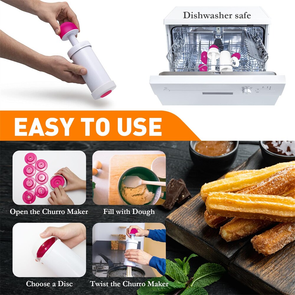 Plastik Churro yapımcısı kiti  - Churros Maker Gun incelemesi ve fiyatı