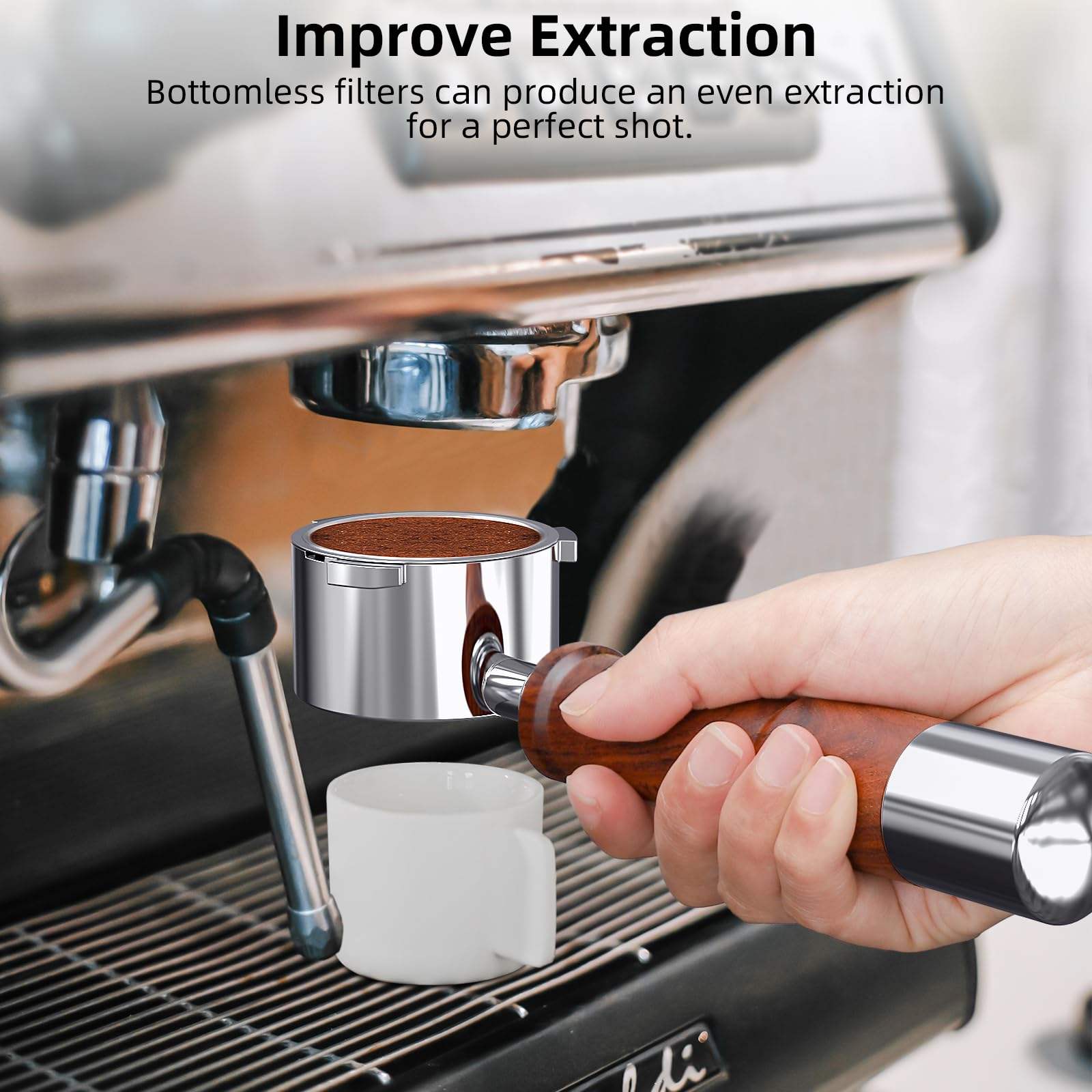 51mm 2 Kulaklı Dipsiz Espresso - Delonghi Espresso Ecp3420 incelemesi ve fiyatı