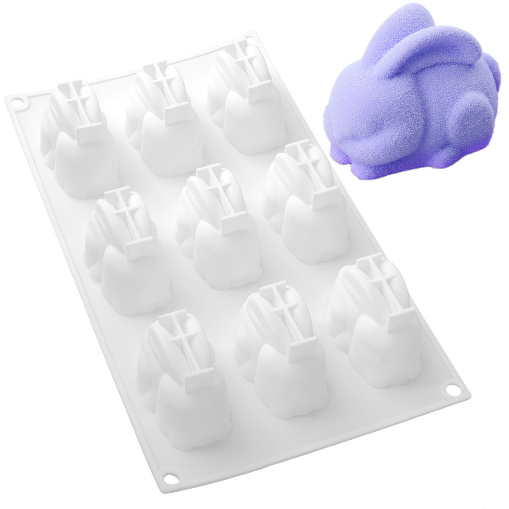 Squat Oturan Uzun Kulaklı Tavş - Bunny Cake Mold incelemesi ve fiyatı