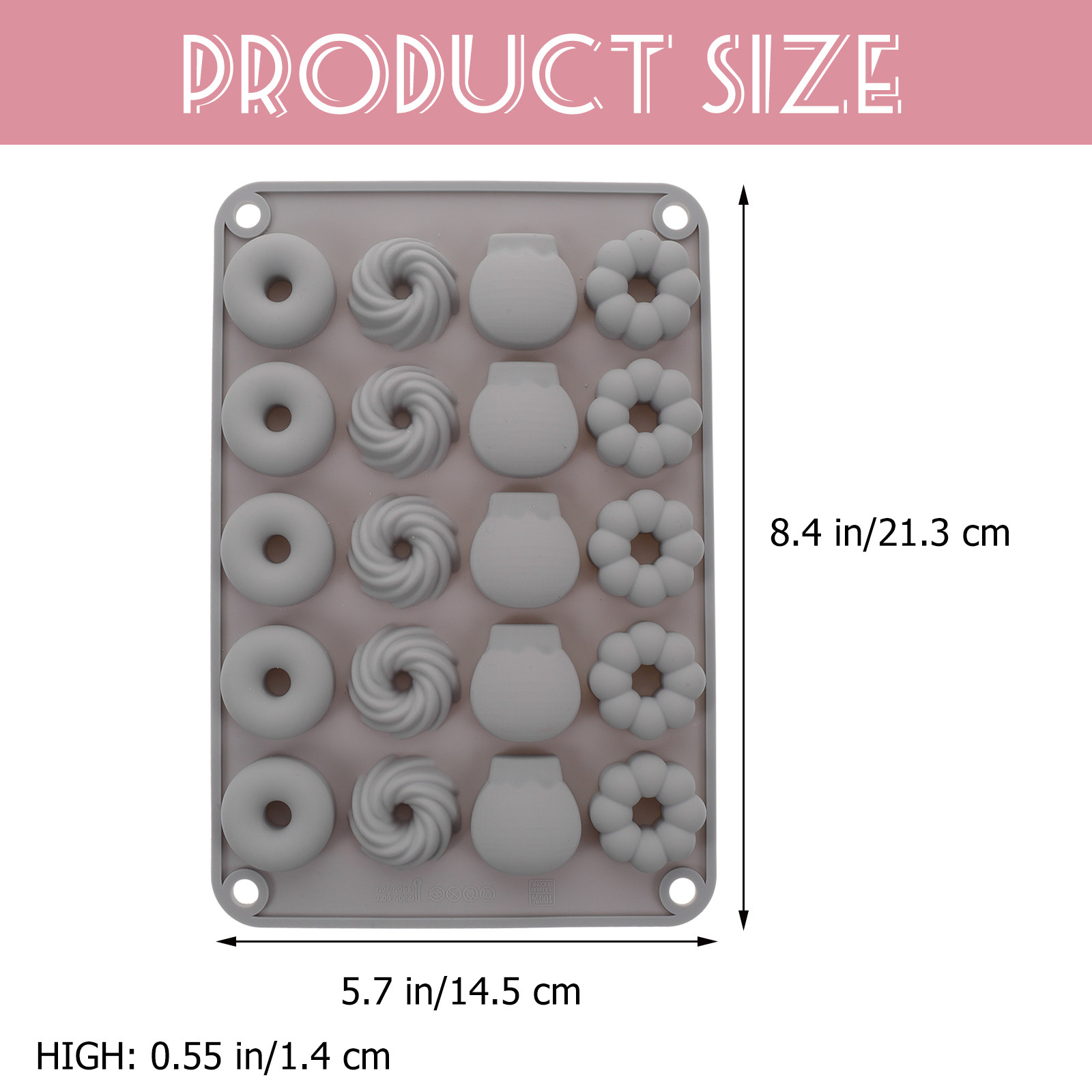 Mini Silikon Donut Kalıbı Prem - Donut Mold Silicone incelemesi ve fiyatı