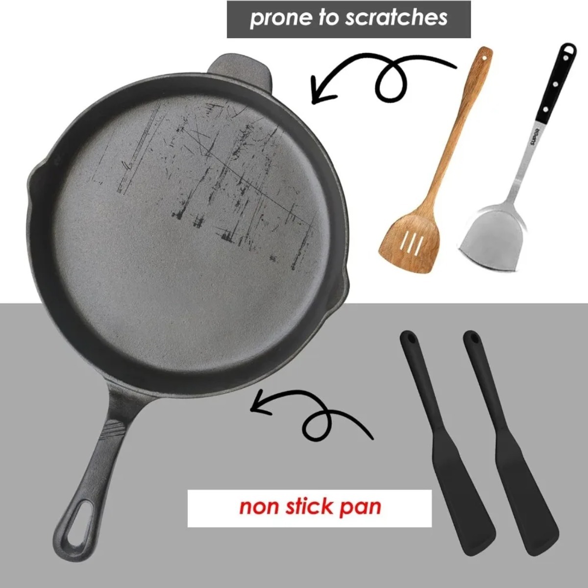 1 adet gıda sınıfı silikon inc - Okonomiyaki Spatula incelemesi ve fiyatı
